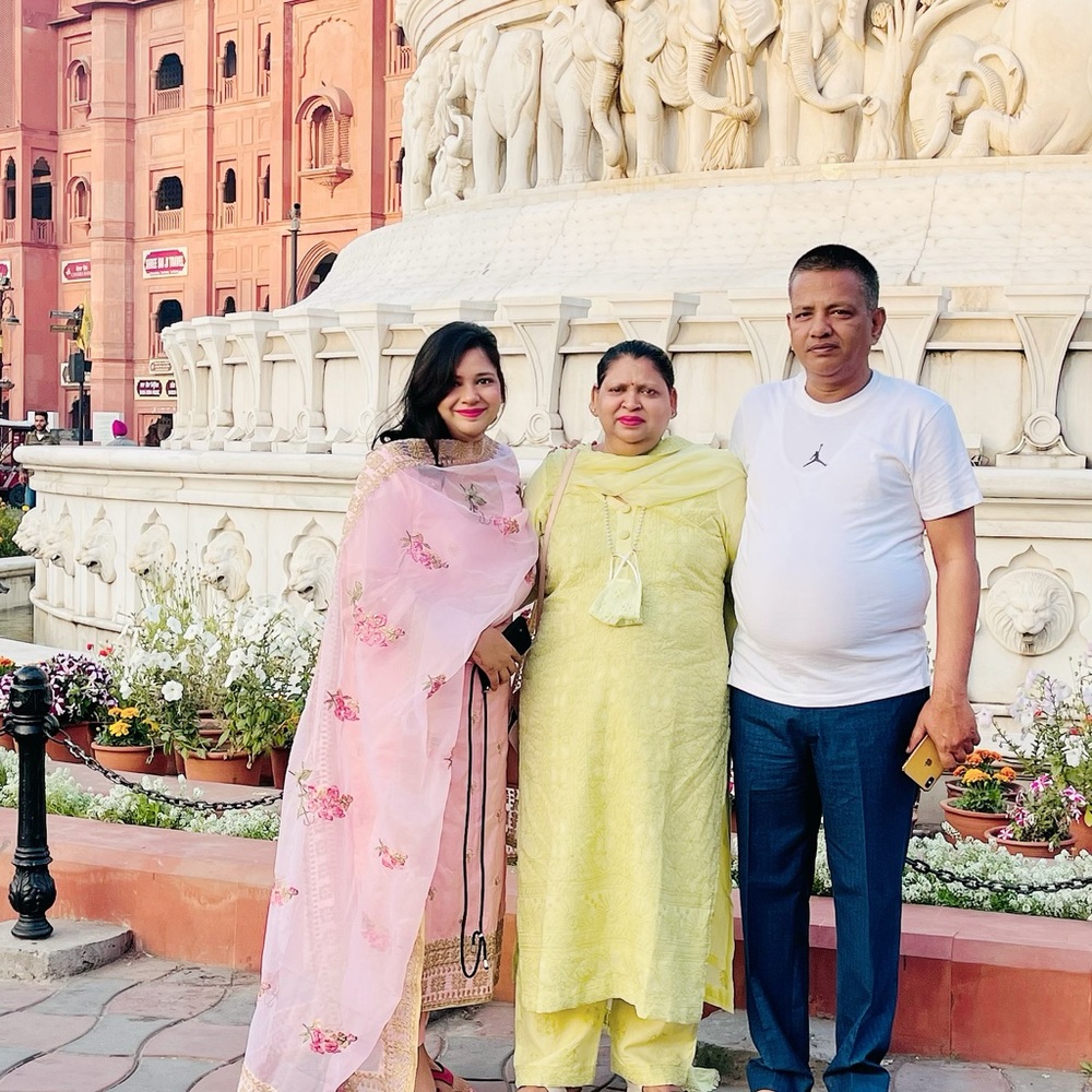 Designer organza suit - Picture 7 of 7